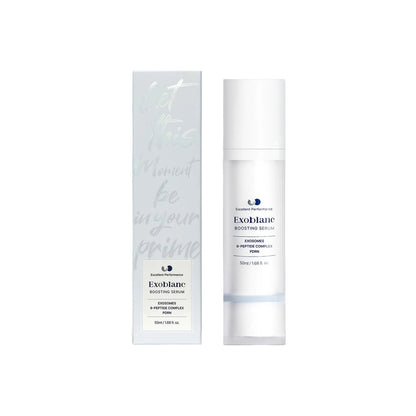 Exoblanc Boosting Serum – koreanisches Exosom-Serum, Produktflasche