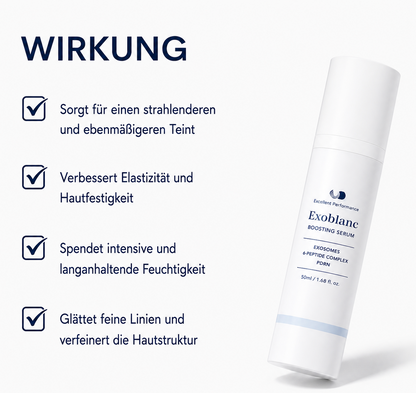 Hautvorteile des Exoblanc Boosting Serum im Überblick