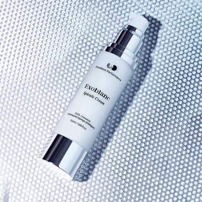 Exoblanc Microneedling Spicule Cream Tiegel und Verpackung